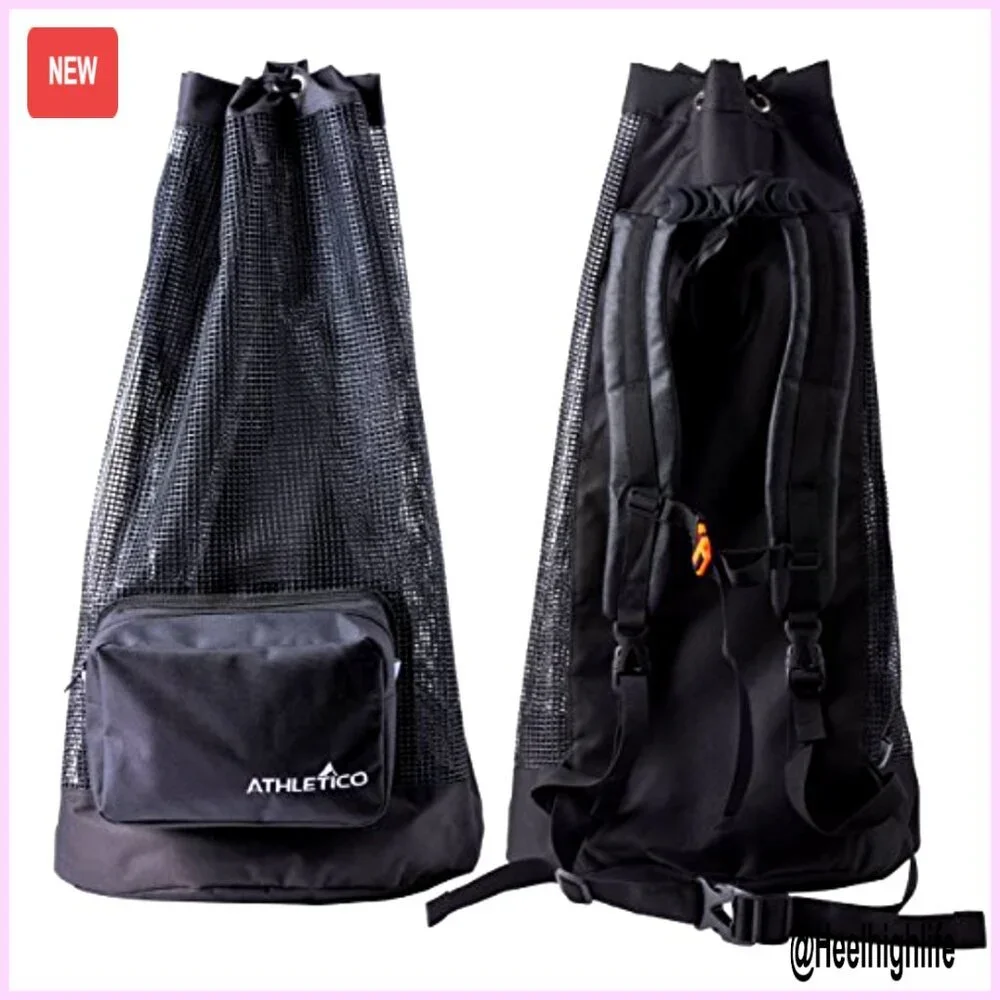 XL Mesh Scuba Diving Backpack Travel Bag for Gear Equipment